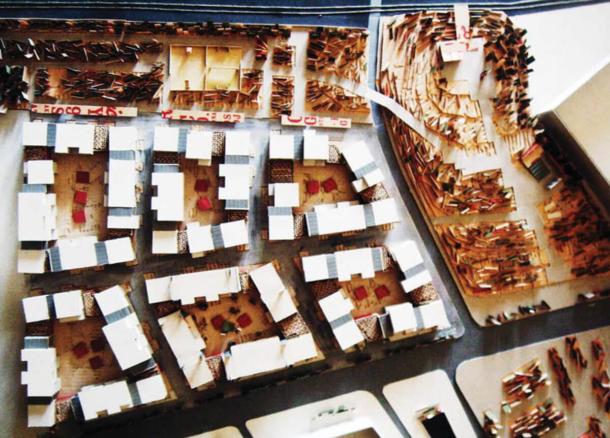 Housing Area, Tavros Athens Masterplan Model