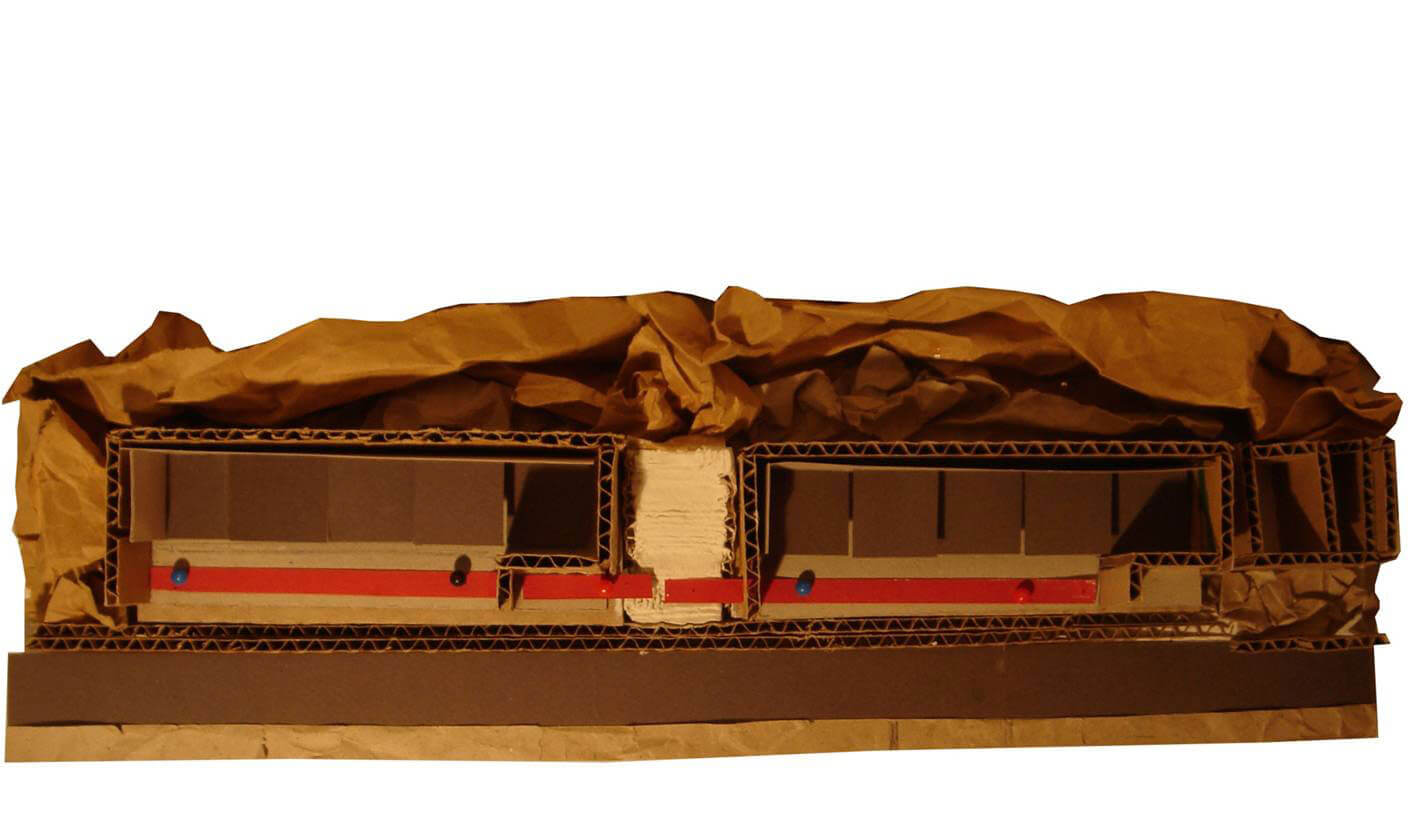 Spinalonga Art Station Diagram Model