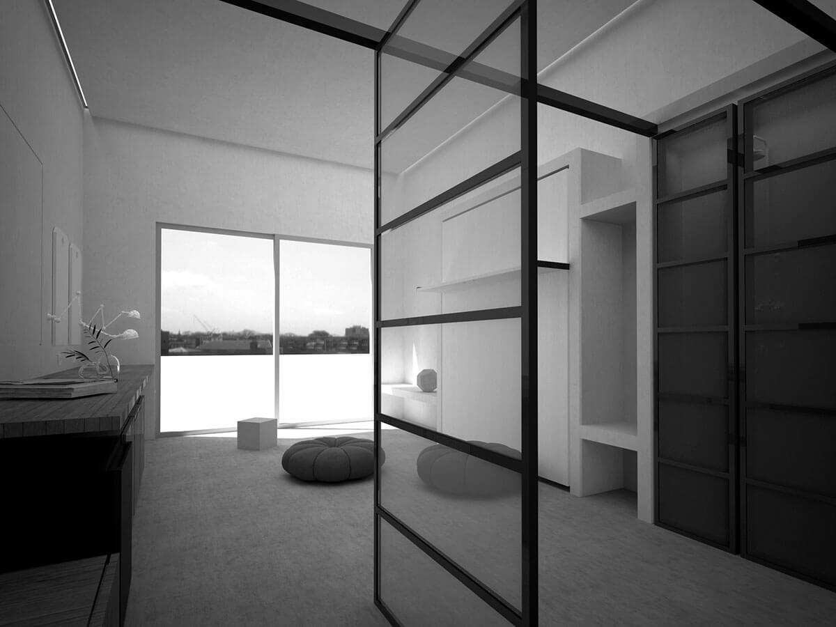Room 18, main picture in black and white