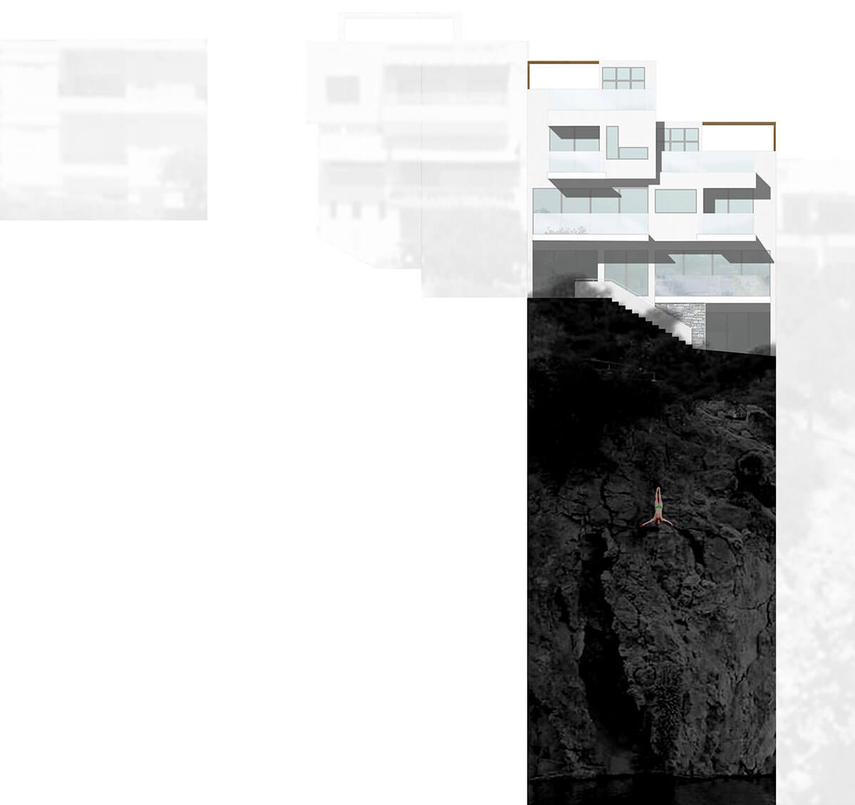 Cliff Dive House Elevation