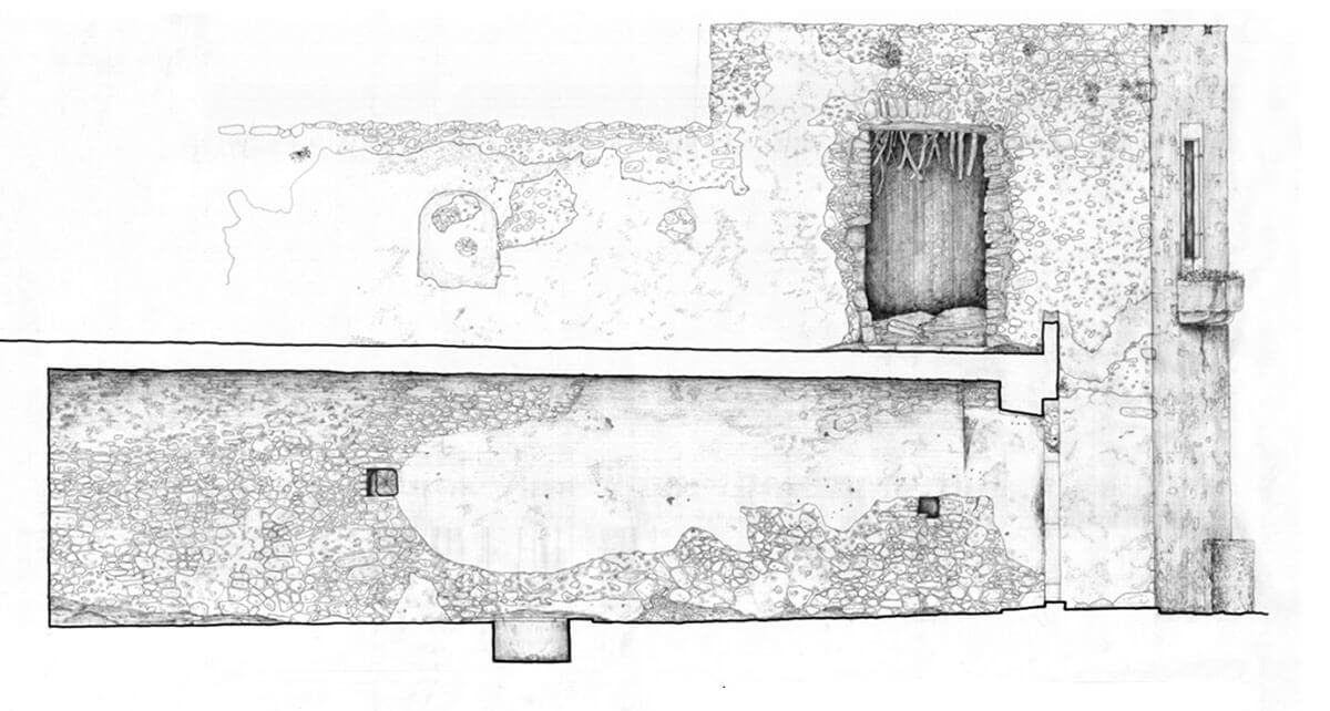 Kythera Studio Existing Section